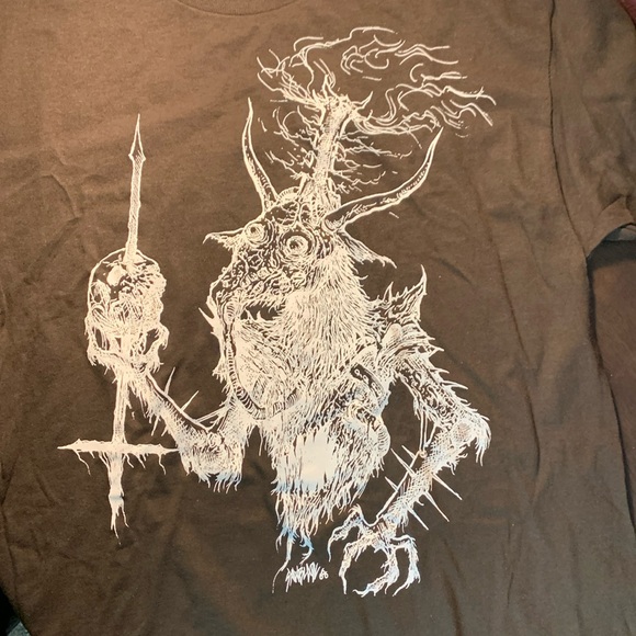 NWT SAWBLADE 666 DEMON ART T SHIRT SIZE M - Picture 1 of 3